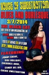 Flyer by Steven Warrick with art by Karina Dale; original reference photo by StereoVision Photography.